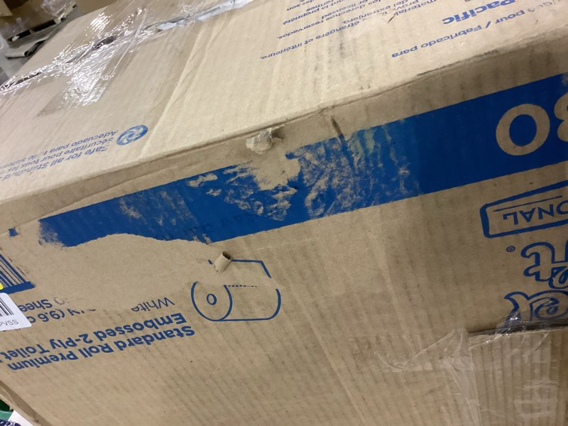 Condition photo showing Good Condition for Georgia-Pacific Angel Soft Toilet Paper, 16880, Bulk Case of 80 Rolls, 450 Sheets Per Roll, Individually Wrapped, 2-Ply Soft and Strong Toilet Tissue 450 sheet (Pack of 80)