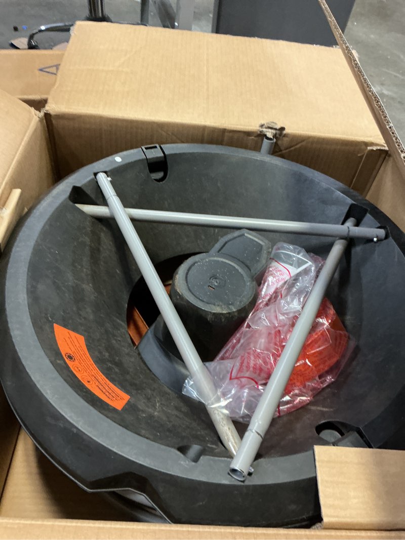 Condition photo showing As Is for Worx WG430 13 Amp Electric Leaf Mulcher