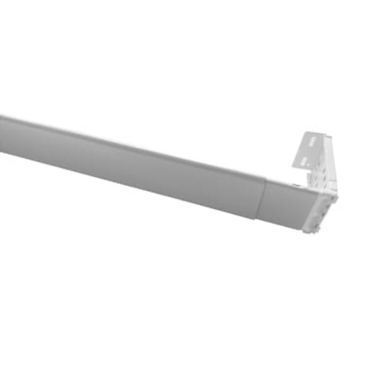 Project Source 28-in to 48-in White Steel Wide-Pocket Curtain Rod Project Source 28-in to 48-in White Steel Wide-Pocket Curtain Rod