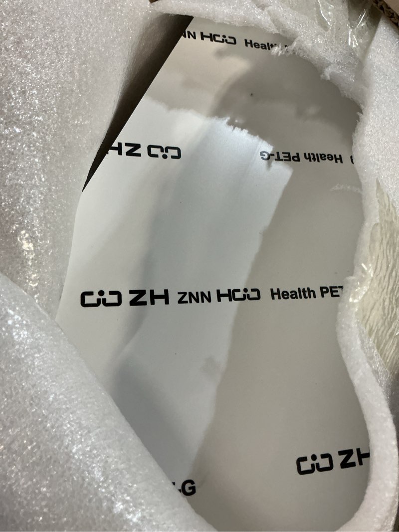 Condition photo showing Good Condition for 5 Pcs Wire Rack Covers 32x12x3 inch PVC Pantry Shelf Cover 0.31 inch Thick Removable Closet Wire Rack Shelf Covers,Decoration Kitchen Bathroom Office Shelving (Light Luxury White,32x12x3 inch) 32x12x3inch Light Luxury White