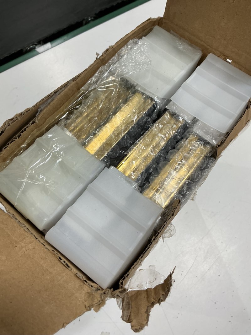 Condition photo showing Good Condition for eletecpro 5x7 Picture Frames Set of 4, Gold Photo Frames with Glass Cover, Vintage Picture Frame 5 x 7 Displays 4x6 Photo with Mat or 5x7 without Mat for Tabletop or Wall Decor, Gold Gold 5x7