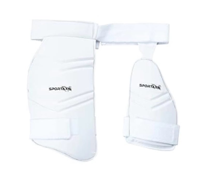 SPORTAXIS Cricket Thigh Guard Pad Set for Adult and Youth for Lower Body Protection