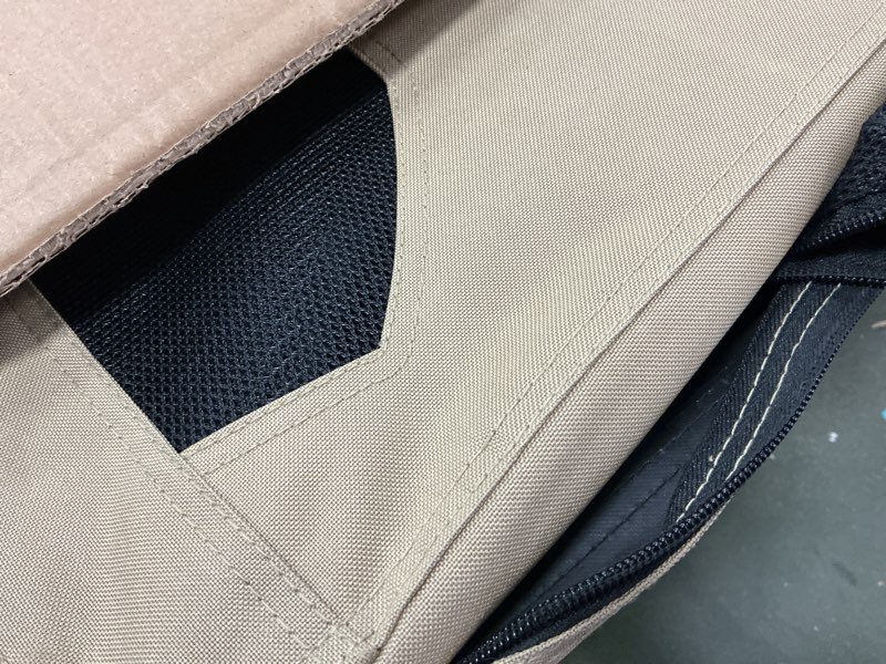 Condition photo showing Good Condition for Amazon Basics 2 Door Foldable and Portable Travel Pet Kennel for Cat, Dog, Rabbit, 26 inch, Tan, S 26" x 18" x 18" Tan S 26" x 18" x 18"
