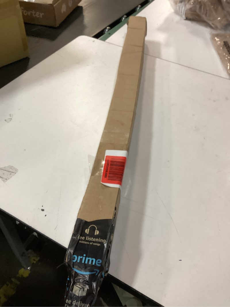 Condition photo showing As Is for BRIOFOX Tension Curtain Rod 43-73 Inches Brushed Nickel, Never Rust and Non-Slip and Heavy Duty Shower Curtain Rod, 304 Stainless Steel 43-73 Inches Nickel