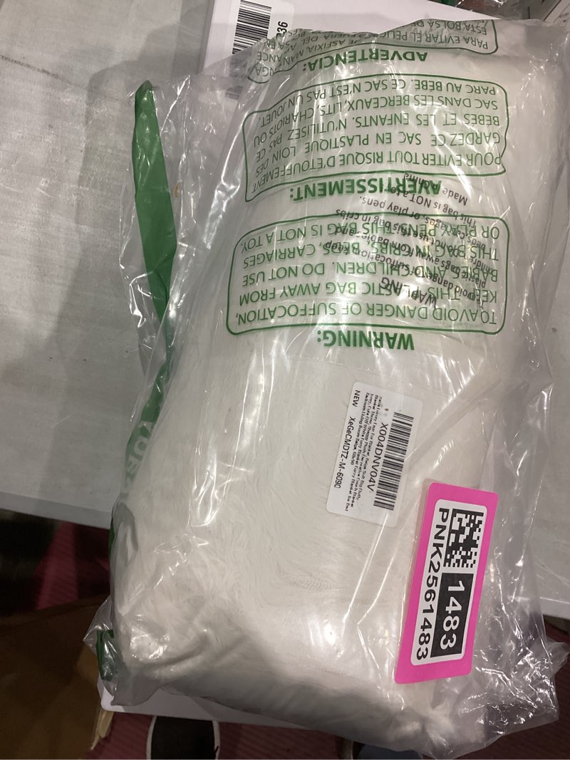 Condition photo showing Good Condition for XeGe Luxury Faux Fur Blanket, Ivory Soft Big Fluffy Throw, Shaggy Plush Decorative Couch Blanket, Cute Off White Furry Fuzzy Throw for Bed Bedroom Living Room Beige, 60x90 60"x90" Beige