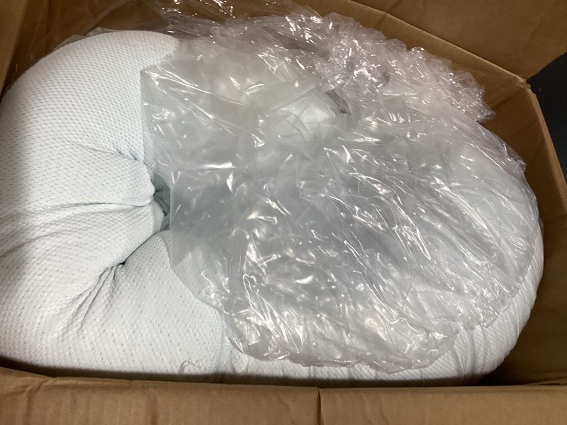 Condition photo showing Good Condition for tempur-pedic tempur-adapt + cooling 3-inch queen mattress topper medium luxury premium foam, washable cover, medium cooling topper,white queen 3" + cooling