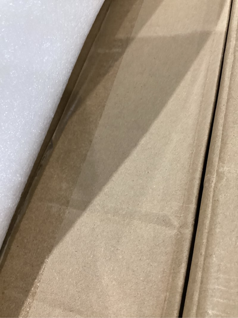 Condition photo showing New/Like New for ABZ 60" Ceiling Fan without Light - 60 inch Propeller Solid Wood Blades Bronze Gray Ceiling Fan no Light with Remote Control for Outdoor Indoor Patio Porch Living Room Bronze Gray 60 INCH