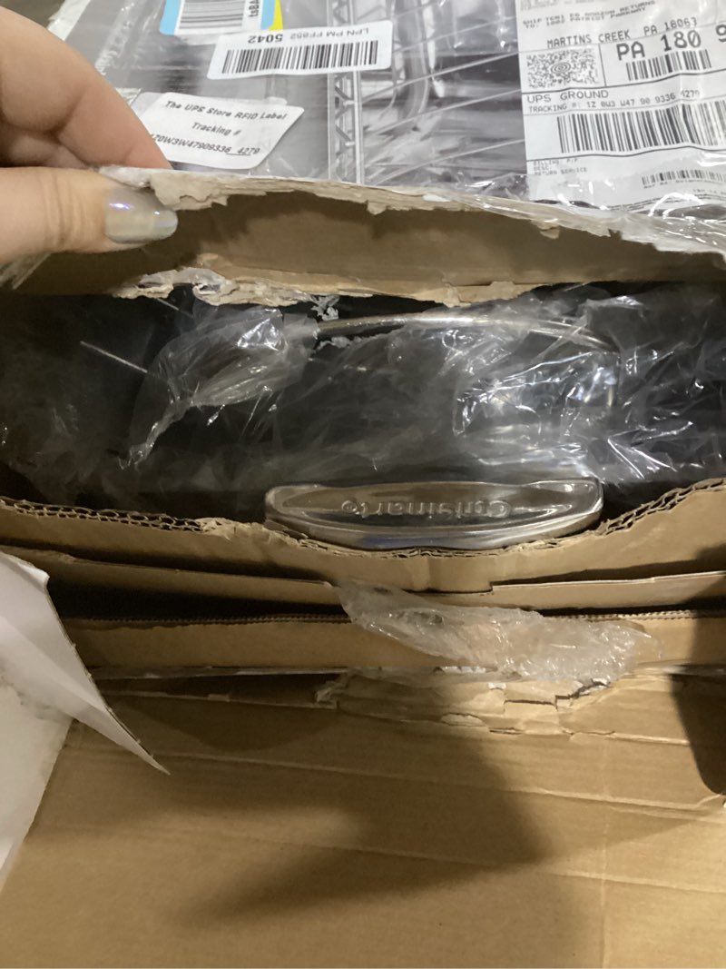 Condition photo showing Good Condition for Cuisinart 16-Inch Roaster, Chef's Classic Rectangular Roaster with Rack, Stainless Steel, 7117-16URP1 Stainless Steel 16-Inch