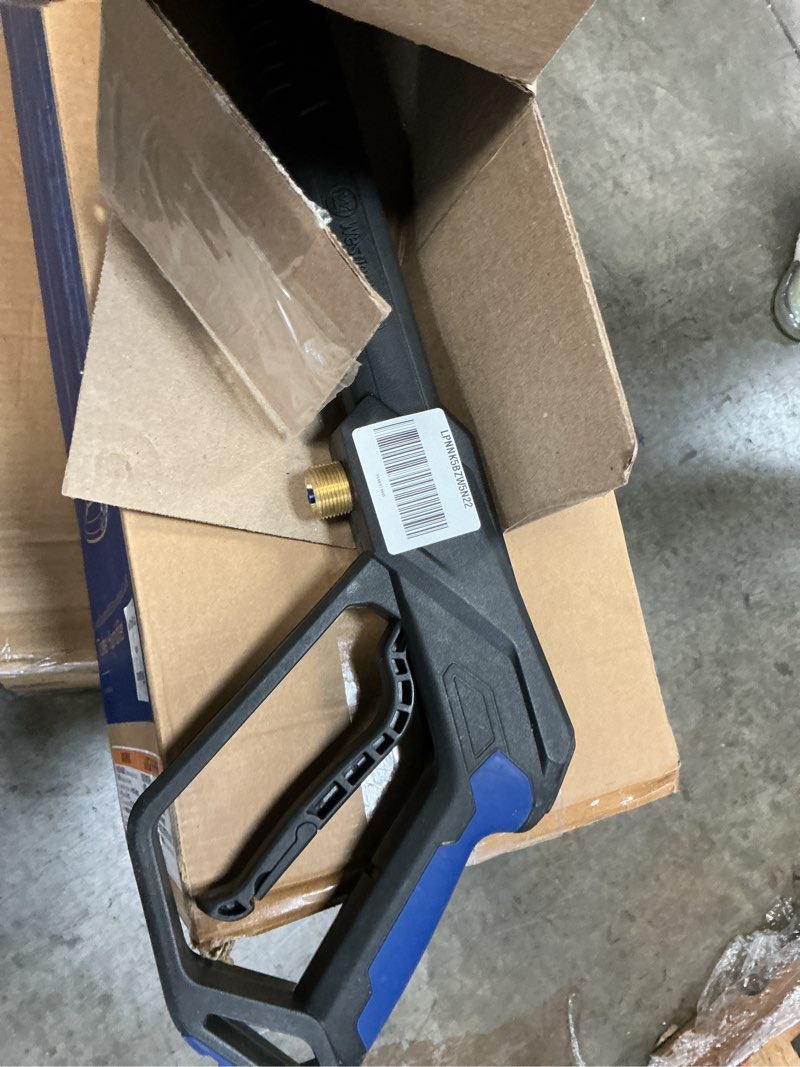 Condition photo showing As Is for (Incomplete) Westinghouse ePX3100 Electric Pressure Washer, 2300 Max PSI 1.76 Max GPM with Anti-Tipping Technology, Onboard Soap Tank, Pro-Style Steel Wand, 5-Nozzle Set, for Cars/Fences/Driveways/Home/Patios