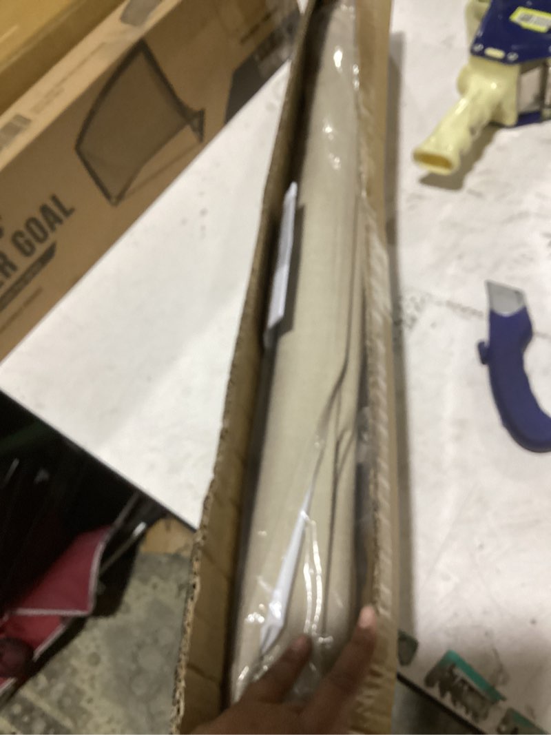 Condition photo showing Good Condition for unishades 100% blackout no tools no drill cordless roman shades for windows, size 29 3/4" w × 60" h (for windows 30" w × 60" h) blackout - beige blackout - beige 30" w × 60" h