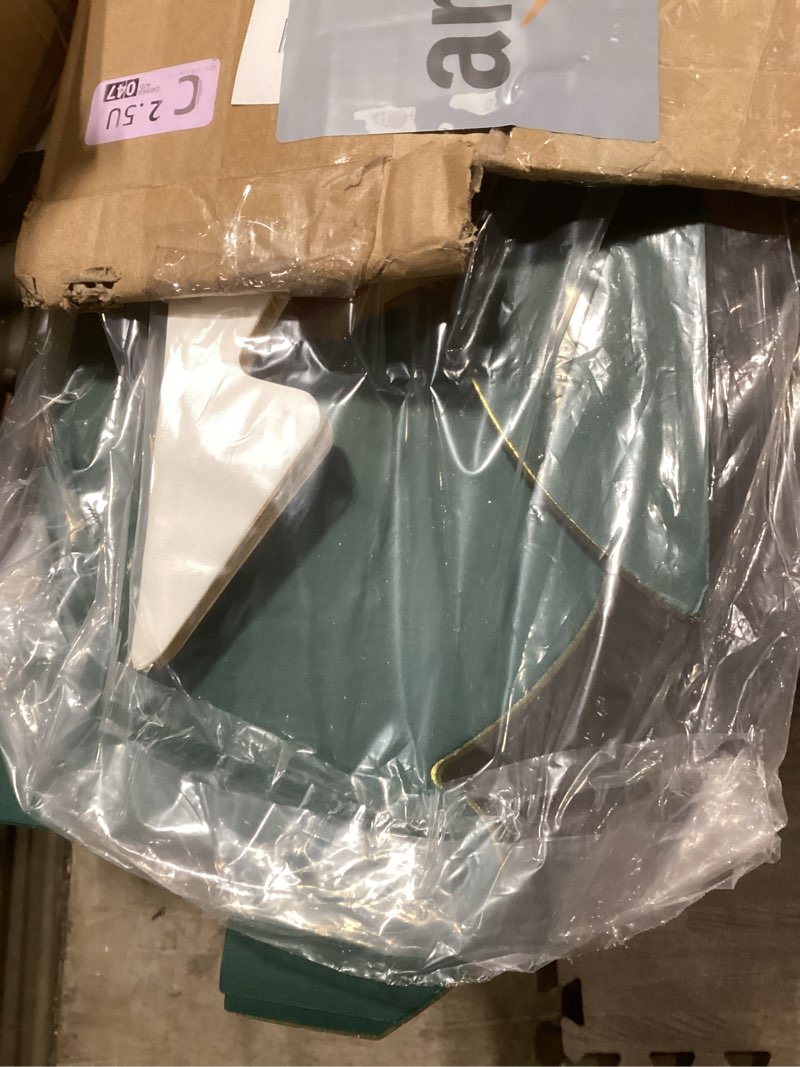 Condition photo showing New/Like New for 3 PCS Large Honeycomb Christmas Tree - 4ft 3ft 2ft Paper Christmas Folding 3D Home Decorations Set with Magnetic Design for Winter Holiday Festive Party Supplies(Beige White)