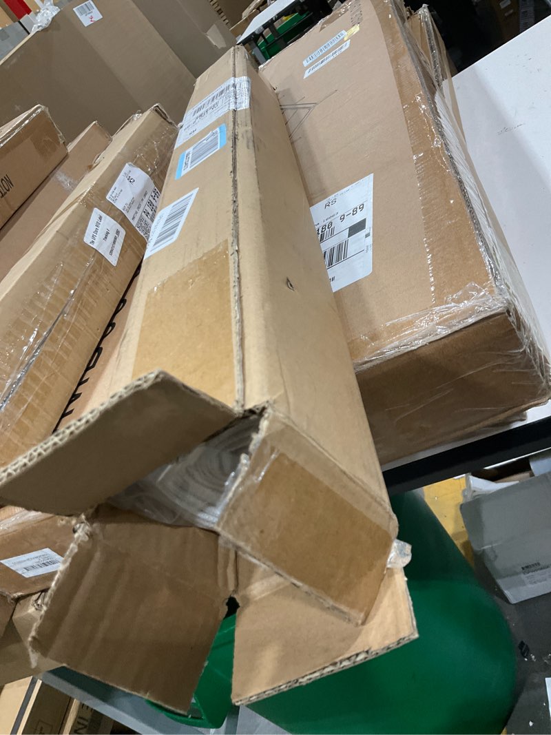 Condition photo showing Good Condition for LazBlinds No Tools No Drill Cordless Roman Shades for Windows, Blackout Thermal Insulated UV Blocking Window Blinds, Room Darkening Fabric Blinds for Indoor Windows, 30'' W x 64'' H, Off White Blackout - Off White 30" W x 64" H