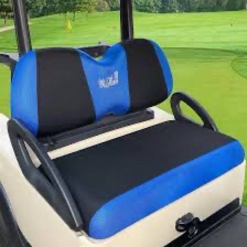 WEIMELL Golf Cart Seat Covers Front and Rear Set Fit for Club Car Precedent Club Car Tempo Yamaha G2