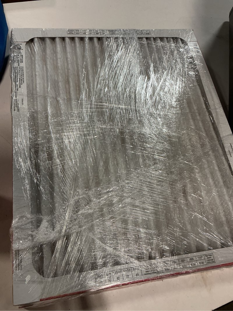 Condition photo showing As Is for filtrete 16-in w x 20-in l x 1-in 1085 mpr allergen defense extra 2-pack electrostatic pleated air filter