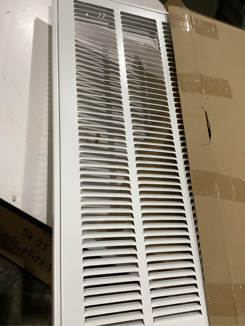 Condition photo showing New/Like New for 16" X 24" Steel Return Air Filter Grille for 1" Filter - Removable Face/Door - HVAC Duct Cover - Flat Stamped Face - White [Outer Dimensions: 18.5 X 25.75]