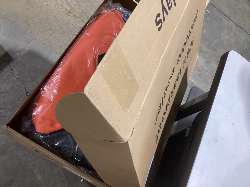 Condition photo showing New/Like New for 40 Can Soft Cooler Bag - Insulated Leak-Proof Large Cooler Bag with Roll-Top Waterproof Seal | Portable Ice Chest for Camping, Beach, Travel, Picnics | 12HR Cold Retention Dark Grey