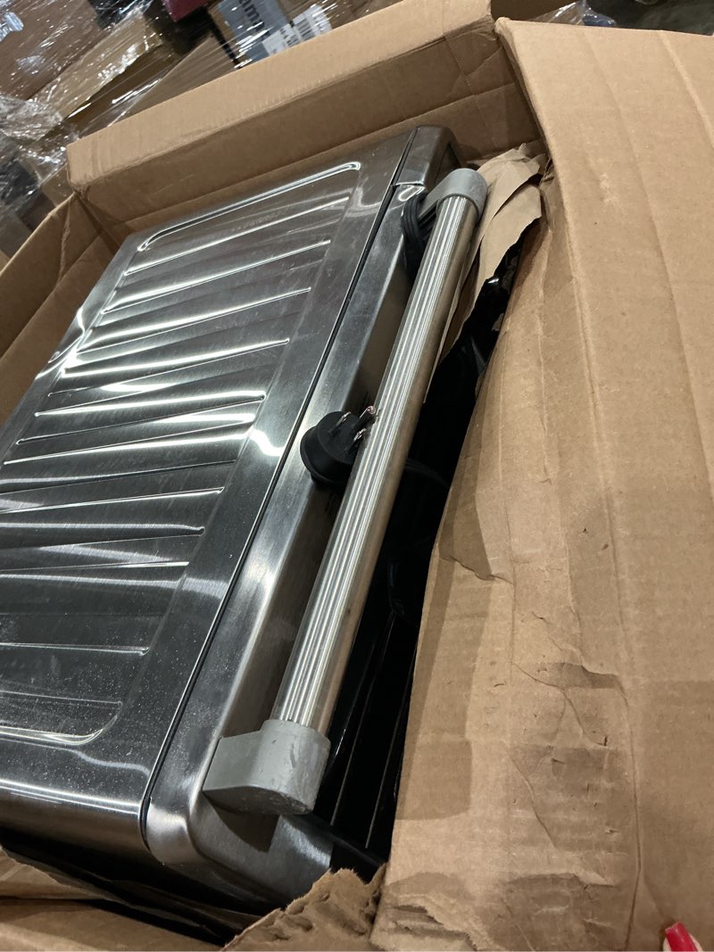 Condition photo showing As Is for breville bov900bss smart oven air fryer pro and convection oven, brushed stainless steel