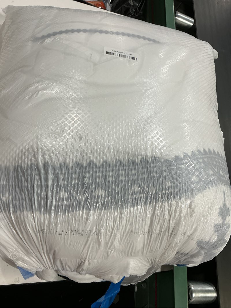 Condition photo showing Good Condition for mairêve embroidery comforter set queen size - 7 piece, white boho western bedding all season bed in a bag, farmhouse queen comforter set with sheets, pillowcases & shams frost white queen 7 piece