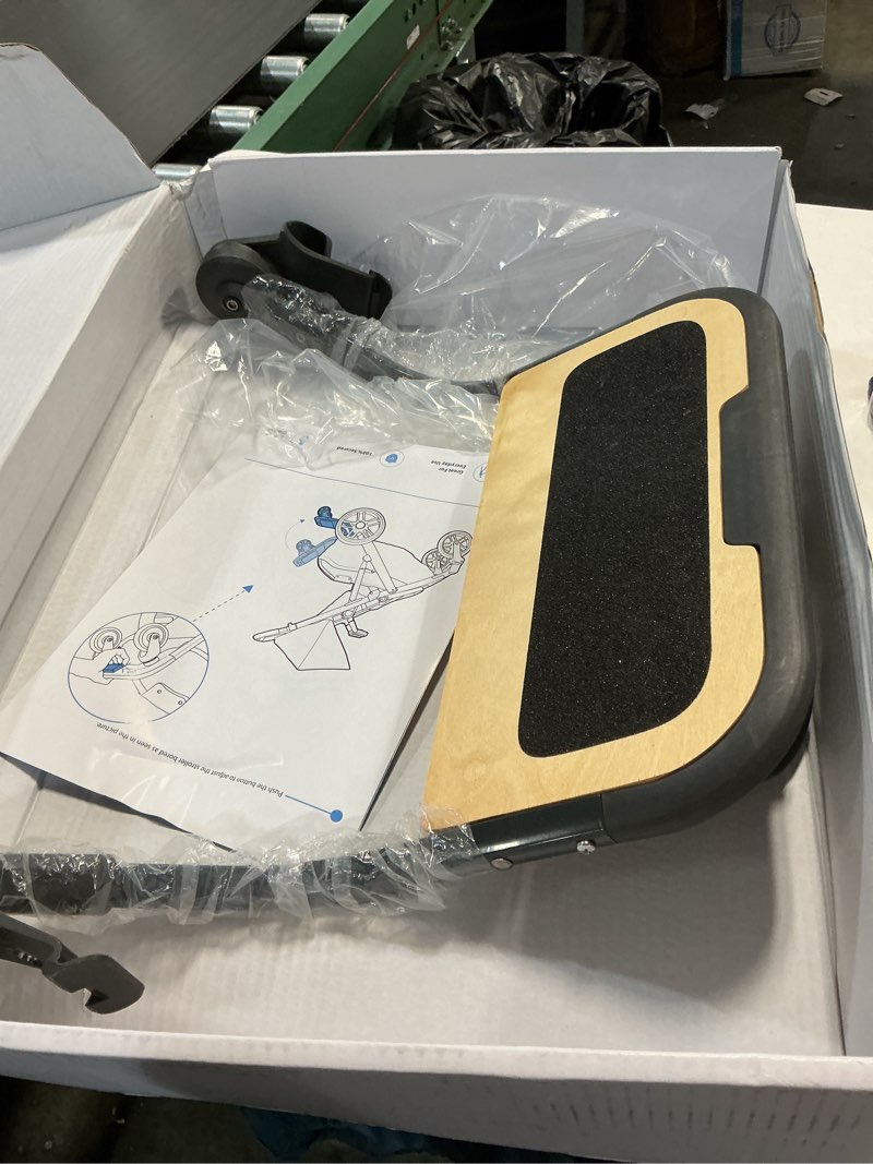 Condition photo showing Good Condition for stroller board compatible with uppababy vista,(2015-2019), vista v2 and vista v3 strollers – stroller rider board for children to ride along – 55lbs capacity – durable, non-skid surface