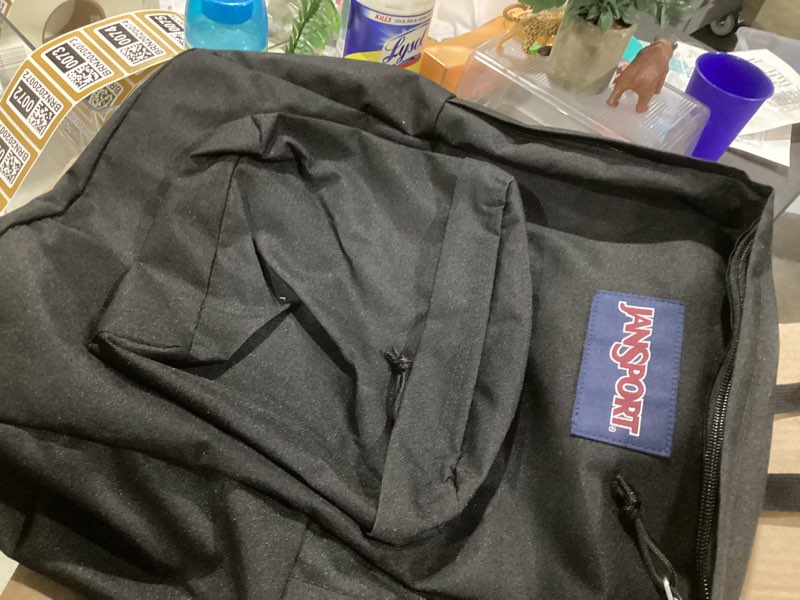 Condition photo showing Good Condition for jansport superbreak one backpacks - durable, lightweight bookbag with 1 main compartment, front utility pocket with built-in organizer - premium backpack, black black one size