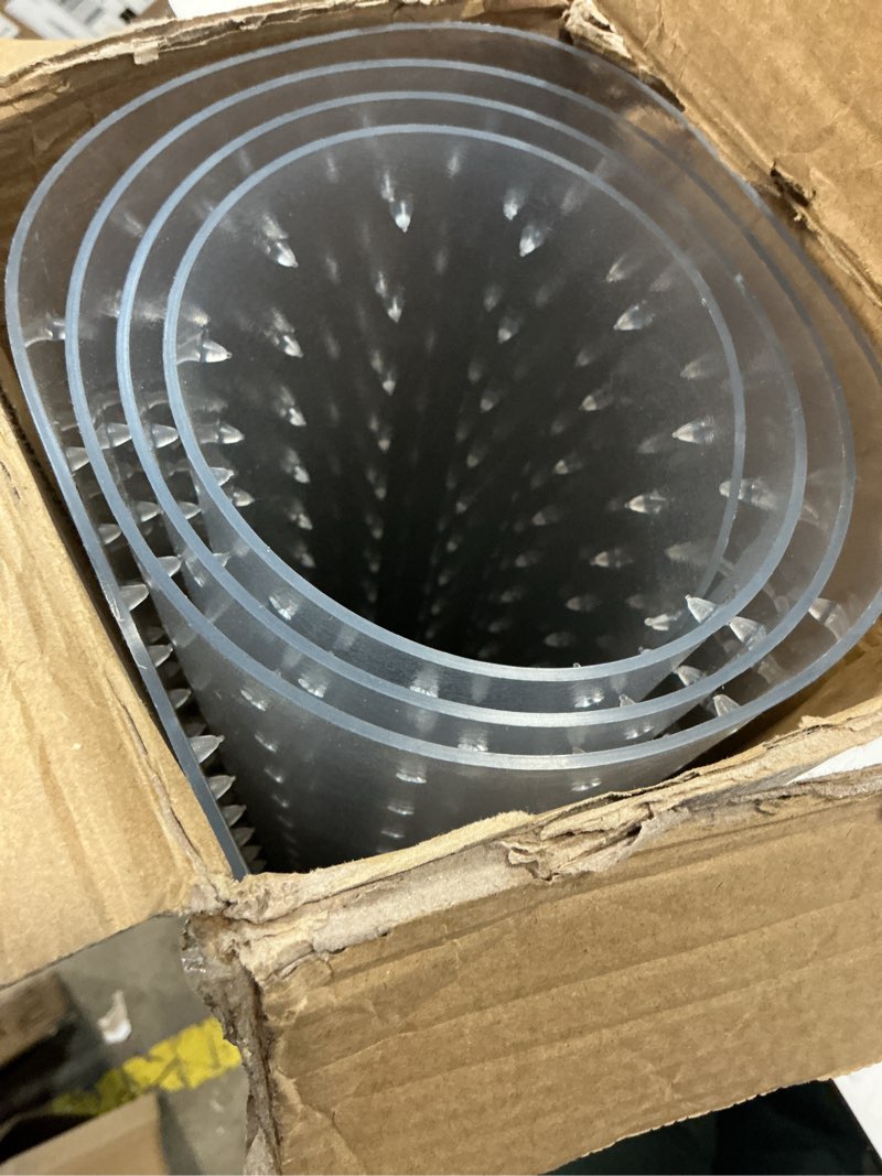 Condition photo showing Good Condition for Office Chair Mat for Low Pile Carpet with Lip, 48" x 60" Clear Plastic Floor Protector, Heavy Duty Desk Chair Mat for Rolling Chairs, Smooth Glide Computer Mat for Home Office 48"x60"