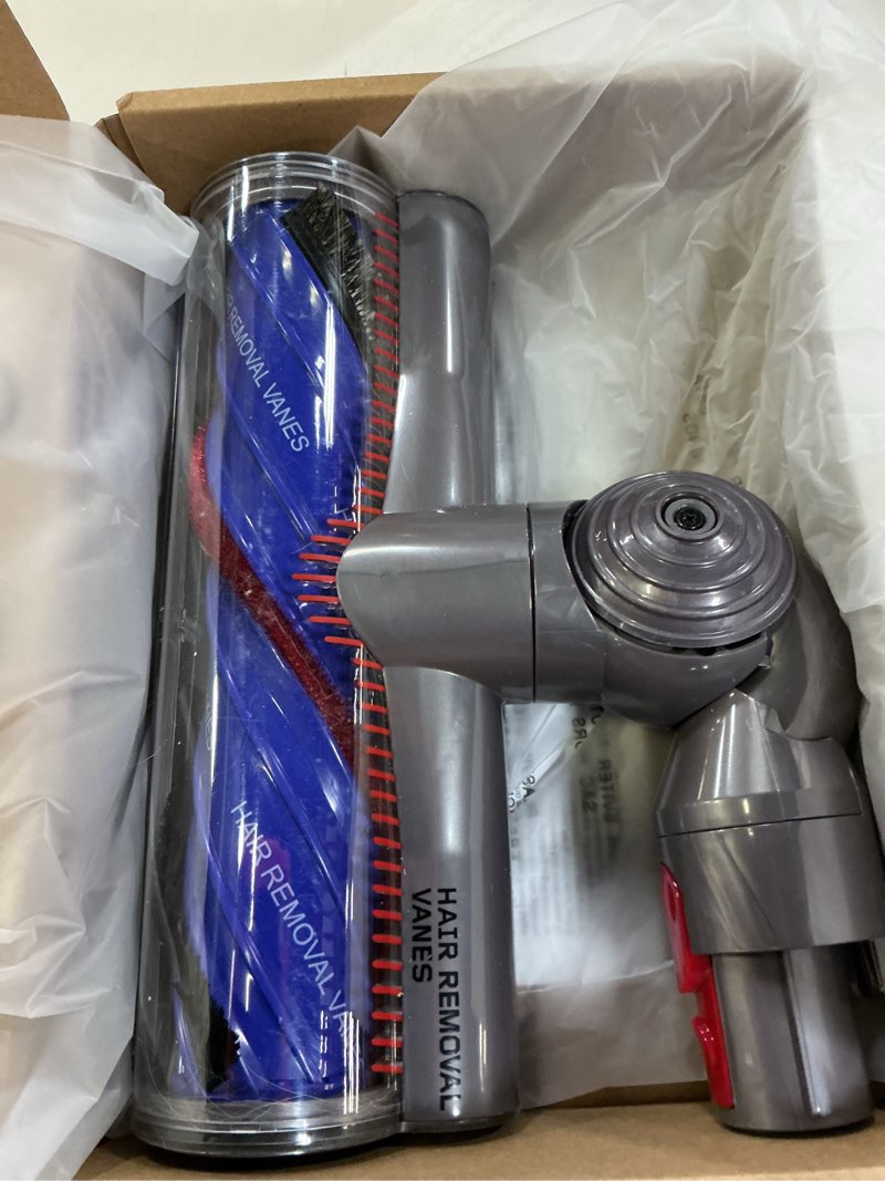 Condition photo showing Good Condition for upgrade anti-tangle replacement vacuum head for dyson v7, v8, cyclone v10, v11, v15 cordless vacuum cleaners, quick release motor-head brush roller for dyson vacuum attachments parts