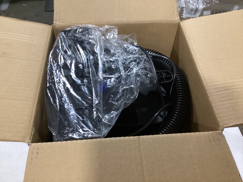 Condition photo showing Good Condition for Koblenz WD-2.5L Portable Wet Dry Vacuum, 2.5-Gallon 2.5 PHP Suction Plus Blower Vacuum Cleaner for Liquids, Dust, Pet Hairs, 10’ Reach, For Car Cleaning, Wall-Mount Support, Parts Included, Blue/Black