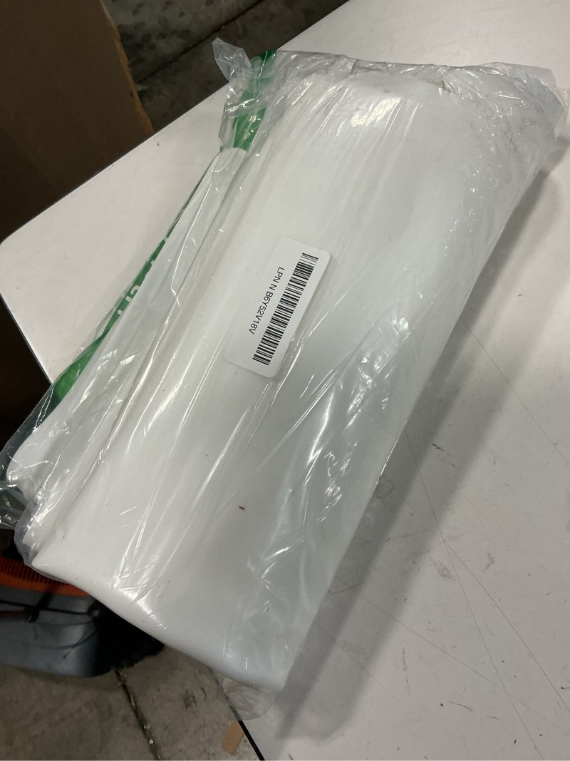 Condition photo showing New/Like New for FLATO Waterproof Under Sink Mat 34" x 22" Shelf Liner for Kitchen and Bathroom, Cabinet Protector, Organizers and Storage, Flexible Silicone Drip Tray White 22"W x 34"L