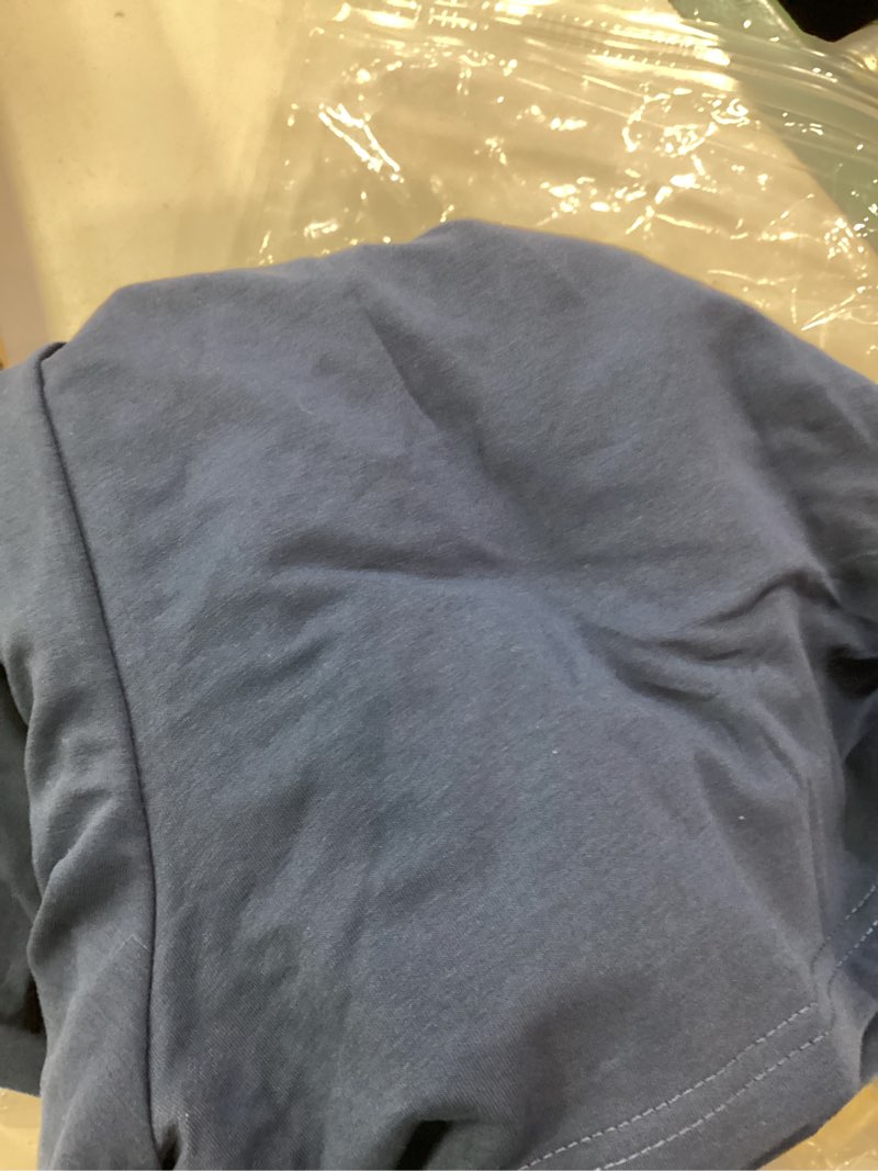 Condition photo showing Good Condition for rubzoof two piece sets for women summer cap sleeve lounge short sets crewneck outfits with pocket 05-navy blue x-large