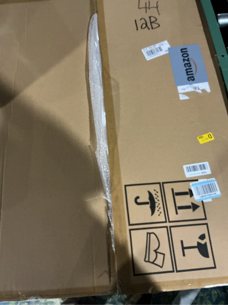 Condition photo showing Good Condition for (Similar to) 31x44 Black Picture Frames - Ready to Hang Solid Pine Wood Poster Frame - Photo Frame Polished Glass Front Clear Plexiglass Display Photograph - Hanging Hardware Included - Home wall Decor - 31 x 44