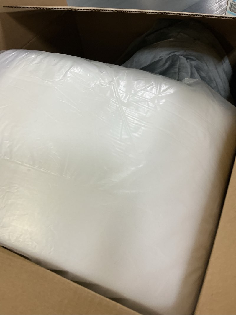 Condition photo showing Good Condition for Orthopedic Dog Beds for Large Dogs,Waterproof Dog Bed, Egg Crate Foam Bed for Large Dogs, Big Pet Bed with Washable Removable Waterproof Pillow Cover and Anti-Slip Bottom, Grey Grey 36"L x 27"W x 6.5"Th