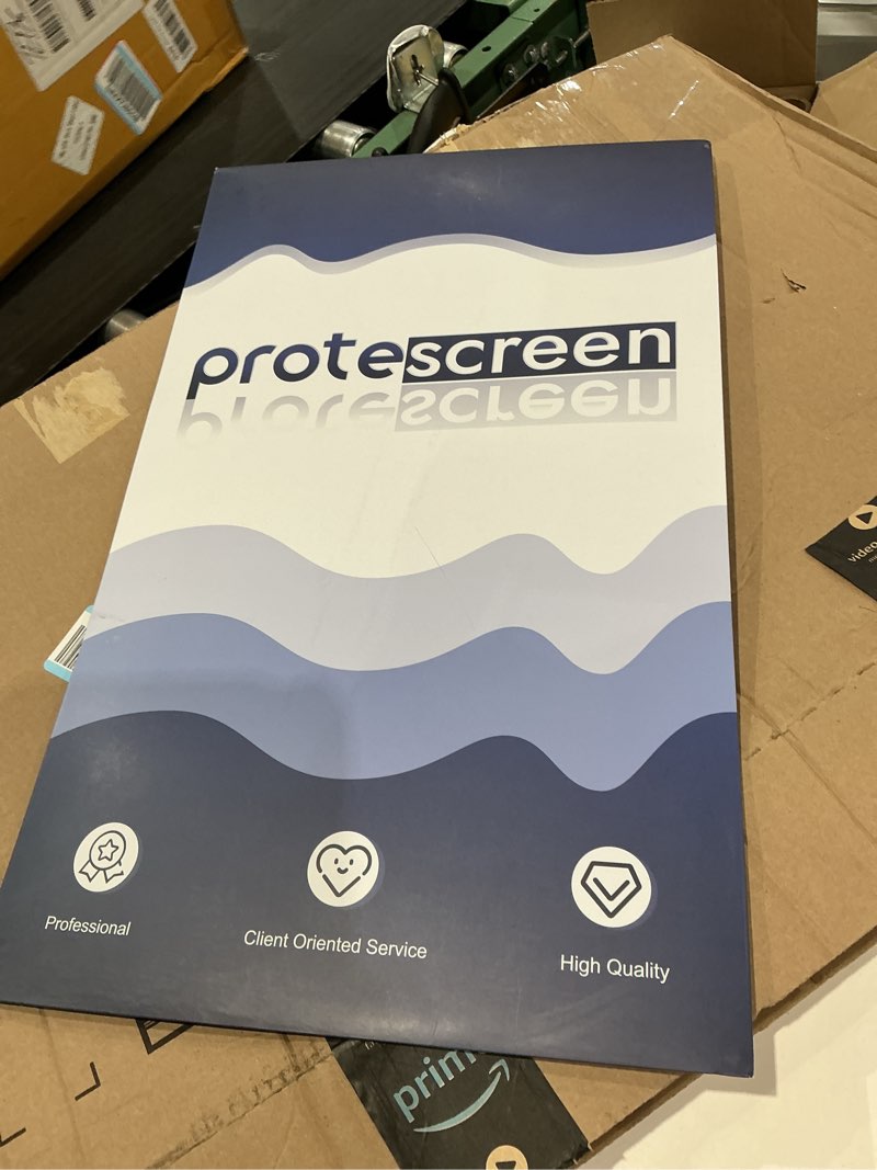 Condition photo showing Good Condition for 27 inch privacy screen for computer monitor 16:9 aspect ratio, eye protection anti blue light glare shield, 27in removable black blackout anti spy protector film desktop security private filter 27" (16:9)-1 pack