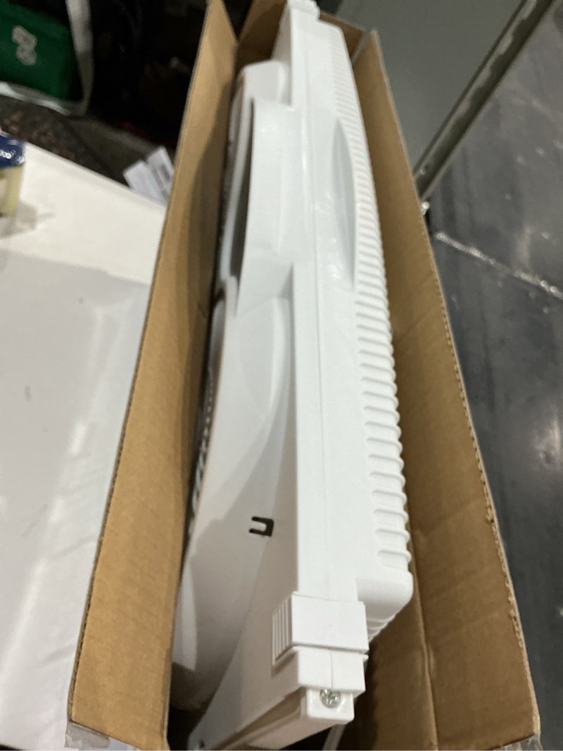 Condition photo showing Good Condition for comfort zone 9   reversible twin window fan with remote control  white