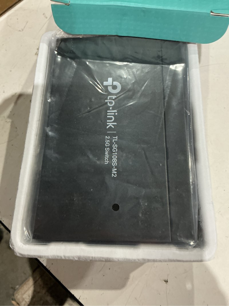 Condition photo showing Good Condition for tp-link tl-sg108s-m2 | 8-port multi-gigabit 2.5g ethernet switch | unmanaged network switch | ethernet splitter | plug & play | desktop/wall mount | silent operation
