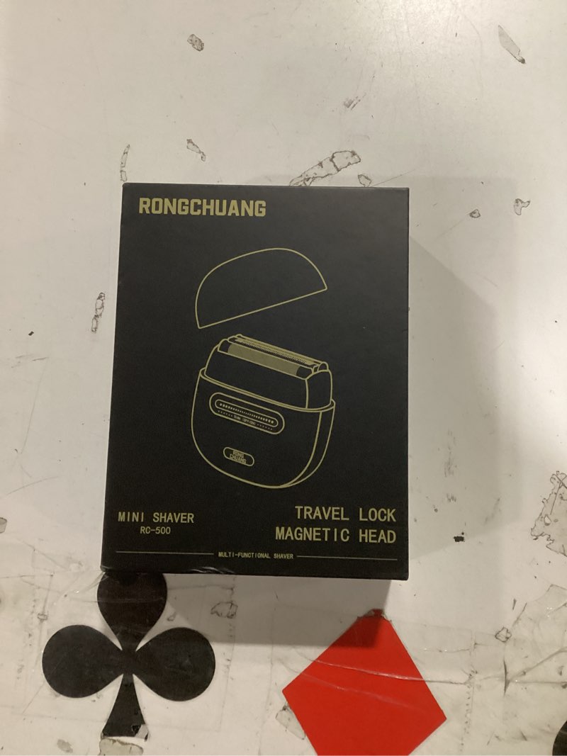 Condition photo showing Good Condition for Electric Foil Shavers for Men Portable Electric Razor Mini with 3D Floating Blades,Travel Lock & Fas
