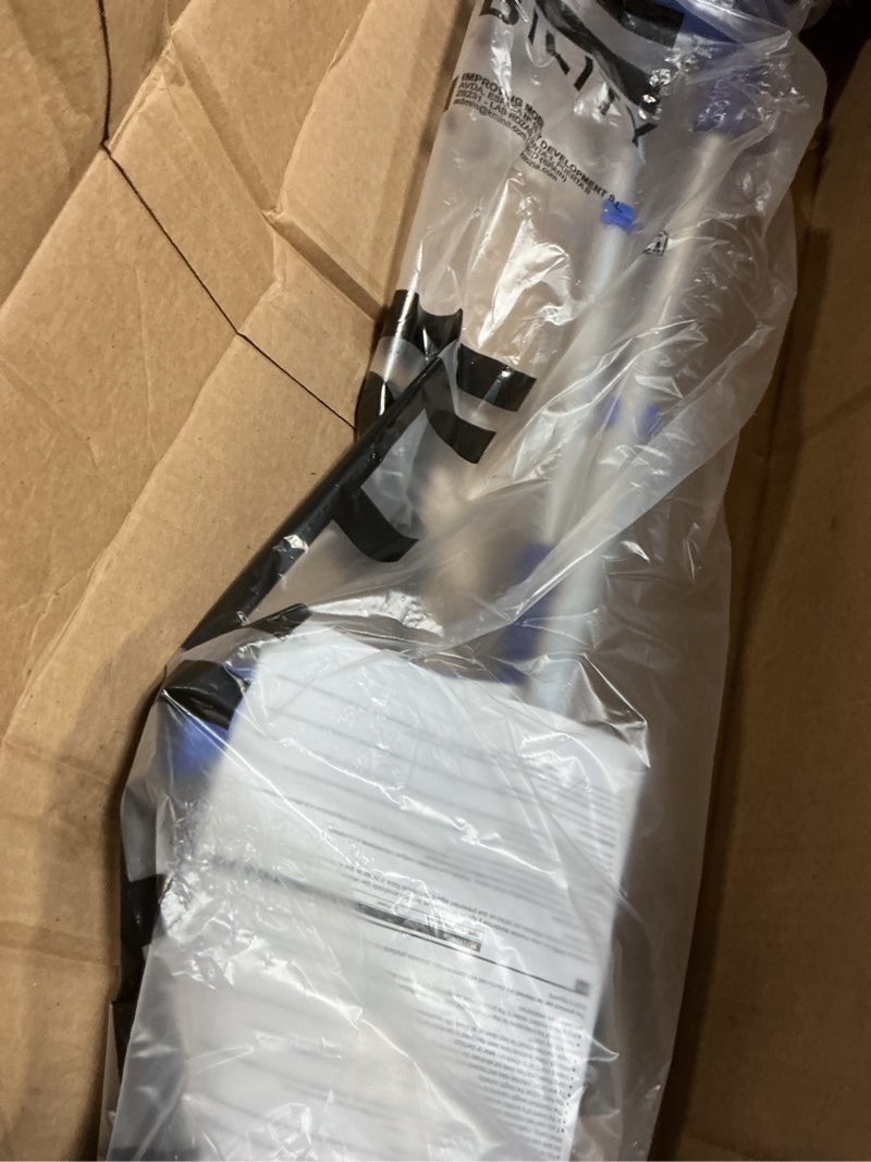 Condition photo showing New/Like New for pepe mobility forearm crutches for adults (x2 units) open cuff, adjustable height, aluminium, lightweight elbow crutches, made in europe blue