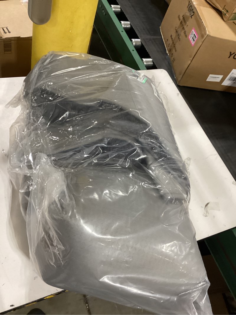 Condition photo showing New/Like New for Ophanie Round Rugs 8Ft Grey Circle Area Rug, Fluffy Fuzzy Bedroom Carpet, Plush Soft Shaggy Indoor Floor Gray Living Room Rugs for Kids Home Decor Aesthetic, Nursery 8' (Round) 1- Grey