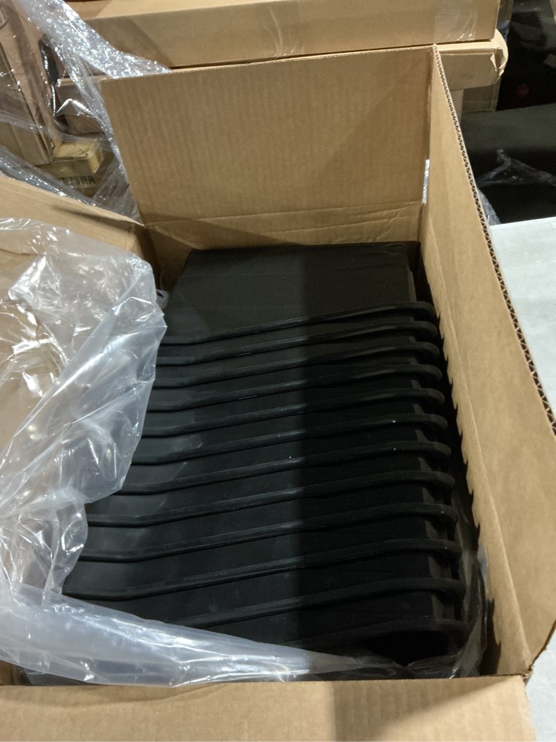 Condition photo showing Good Condition for really good stuff book and binder storage bins, black, set of 12 home, classroom, and library organization, aesthetic room decor, school supplies