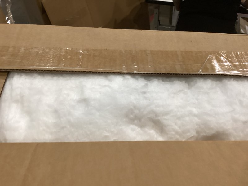Condition photo showing New/Like New for nutec maxwool ceramic fiber insulating blanket, 1/2" x 12" x 24", high temperature 2400f, durable, lightweight, 8# density