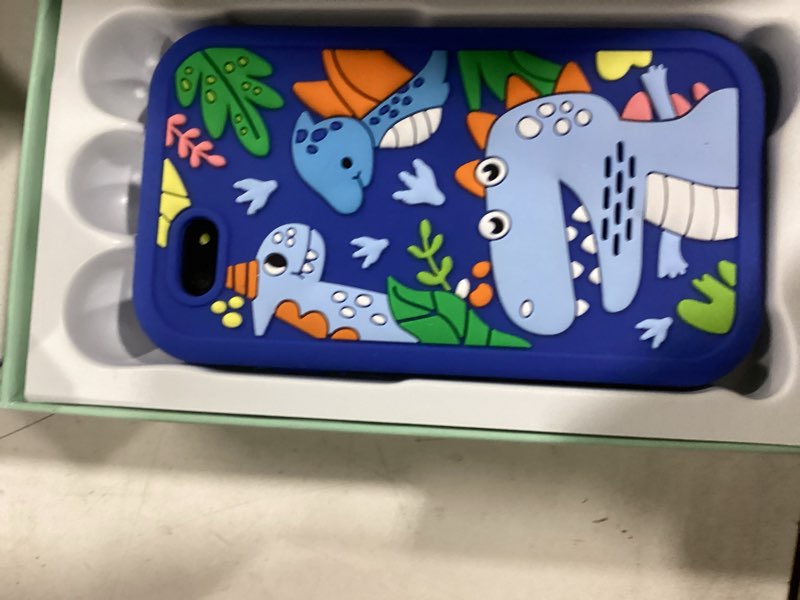 Condition photo showing As Is for KOKODI Kids Smart Phone Toys, Birthday Gifts Idea Dinosaur Toys for 3 4 5 6 7 8 Year Old Boys, Touchscreen HD Digital Dual Video Camera, Preschool Learning Toy for Kids 3-5 Travel Trip Activity (Blue)