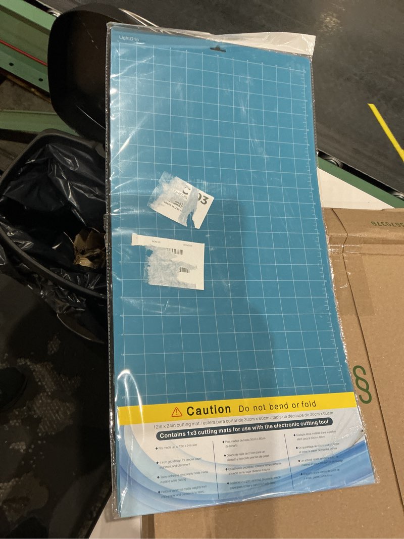 Condition photo showing Good Condition for realike 12x24 inch cutting mat compatible with cricut joy xtra, blue light grip cutting mats for joy xtra accessories