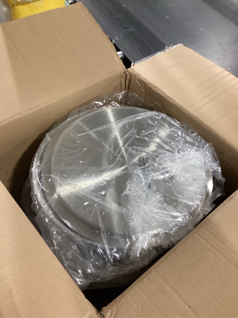 Condition photo showing As Is for GasOne Stainless Steel Steamer – 20qt Steamer Pot for Cooking with Water Fill Spout, Rack, Divider – Steam Pot for Tamales and Crab Boil – Induction Ready 20 Quarts