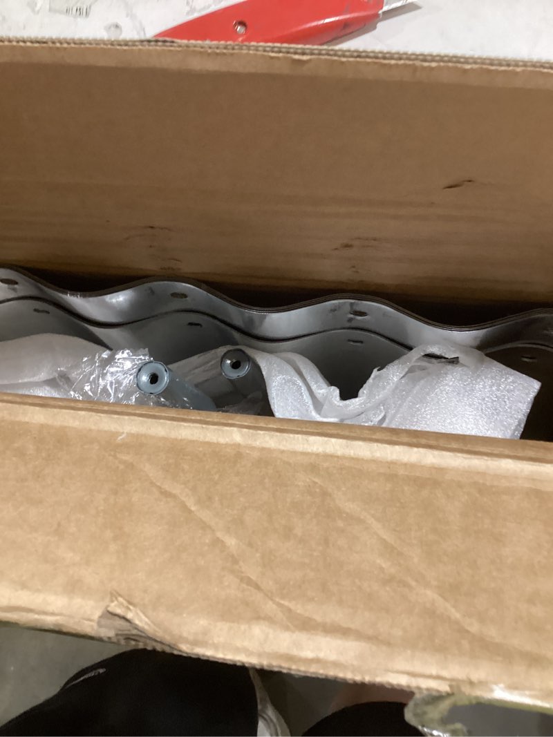 Condition photo showing New/Like New for quictent galvanized raised garden bed 6x3x2 ft metal planter box bottomless for backyard, include 1 pc tomato cage, silver silver 6x3x2 ft