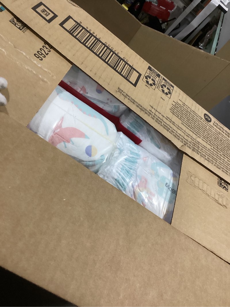 Condition photo showing New/Like New for Pampers Diapers - Cruisers 360 - Size 5, 128 Count, Babyproof up to 100% Leakproof Pull-On Diaper Size 5 128