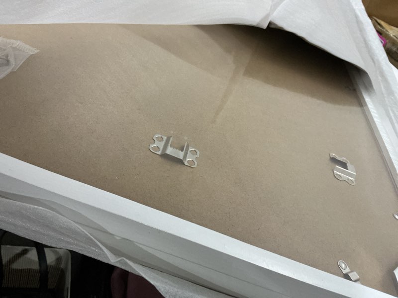 Condition photo showing Good Condition for Egofine A2 Picture Frames Set of 2 Matted for A3 - Solid Wood Acrylic Plexiglass Front for Wall Mounting Hanging Vertically or Horizontally, Black - 16.5 x 23.4 in Black A2