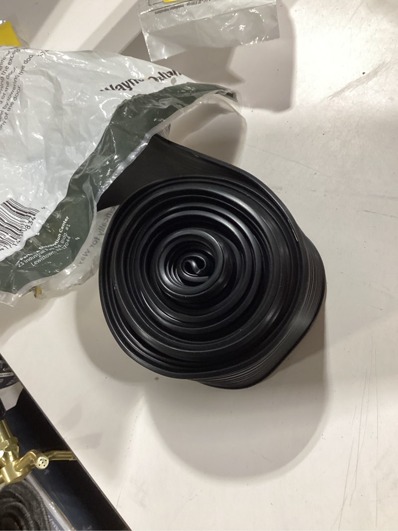 Condition photo showing Good Condition for wayne dalton 18-ft x 3-in x 0.6 mils black vinyl garage weatherstrip