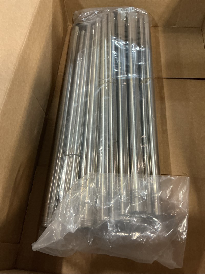 Condition photo showing Good Condition for Full Size Canopy Bed Frame, Thicken Stainless Steel, Bed Post Poles, Metal Connectors, Mosquito Curtains, Bedroom Decor Full Metal Connectors