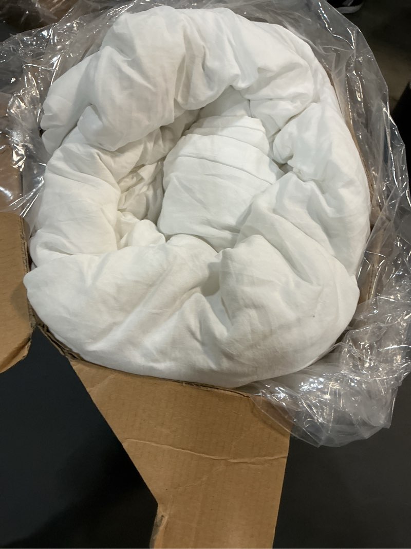 Condition photo showing Good Condition for bedsure queen comforter set, beige soft prewashed bedding for all seasons, 3 pieces gentlesoft™ bed set, 1 lightweight comforter (90"x90") and 2 pillowcases (20"x26") queen(90"x90") 01 - beige