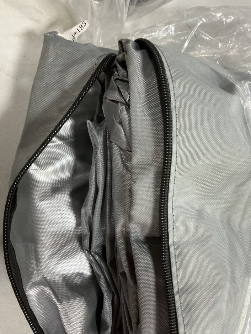 Condition photo showing Good Condition for okcool waterproof shelf cover,600d heavy duty wire shelving unit cover,three side see through panel 