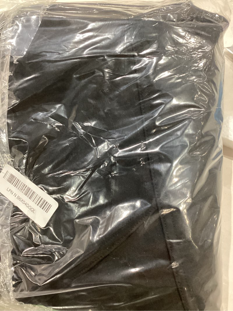 Condition photo showing Good Condition for free soldier men's fleece lined outdoor cargo hiking pants water repellent softshell snow ski pants with zipper pockets black 32w x 30l